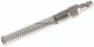 Kupplungsstecker (NW7,2) 10x8mm Schlauch m. Knickschutz