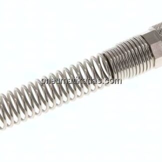 Kupplungsstecker (NW7,2) 10x8mm Schlauch m. Knickschutz