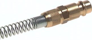 Kupplungsstecker (NW7,2) 6x4mm Schlauch m. Knickschutz