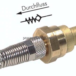 Kupplungsstecker (NW7,2) 8x6mm Schl. mit Rückschlagventil
