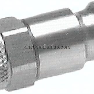 Kupplungsstecker (NW7,2) 8x6mm Schlauch, 1.4404