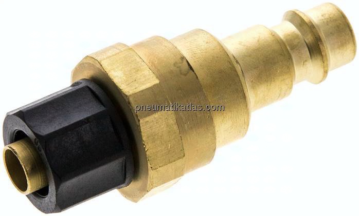 Kupplungsstecker (NW7,2) 10x8mm Schl. mit Rückschlagventil