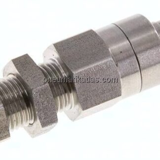 Schott-Kupplungsstecker (NW5) 6x4mm Schlauch, Edelstahl