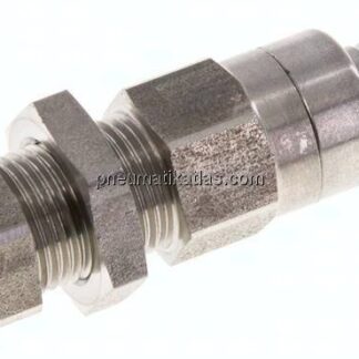 Schott-Kupplungsstecker (NW5) 8x6mm Schlauch, Edelstahl