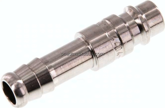Kupplungsstecker (NW7,2) 10mm Schlauch, 1.4404