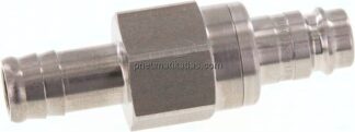 Kupplungsstecker (NW10) 13 (1/2")mm Schlauch, Edelstahl