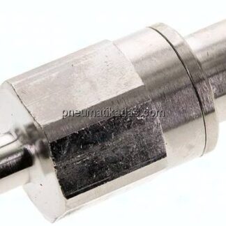 Kupplungsstecker (NW15) 13 (1/2")mm Schlauch, Messing vernickelt