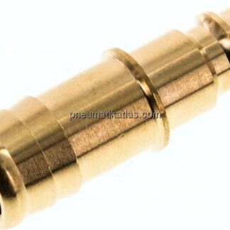 Kupplungsstecker (NW7,2) 13 ( 1/2")mm Schlauch, hMessing