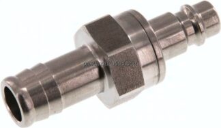 Kupplungsstecker (NW7,2) 13 (1/2")mm Schlauch, Edelstahl