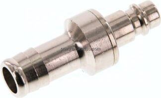 Kupplungsstecker (NW7,2) 13 (1/2")mm Schlauch, Messing vernickelt