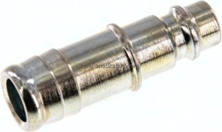 Kupplungsstecker (NW7,2) 13 (1/2")mm Schlauch, Stahl gehärtet & verzinkt