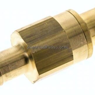 Kupplungsstecker (NW15) 19 (3/4")mm Schlauch, Messing