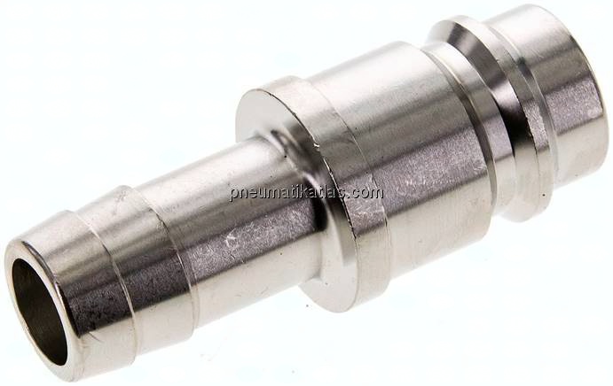 Kupplungsstecker (NW19) 19 (3/4")mm Schlauch, Messing vernickelt
