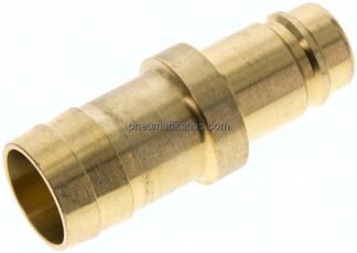 Kupplungsstecker (NW15) 25 (1")mm Schlauch, Messing