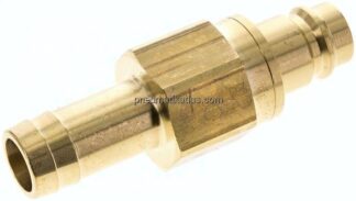 Kupplungsstecker (NW19) 25 (1")mm Schlauch, Messing