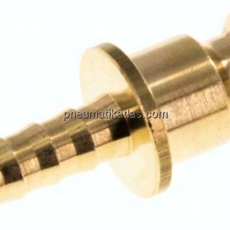 Kupplungsstecker (NW5) 4mm Schlauch, Messing