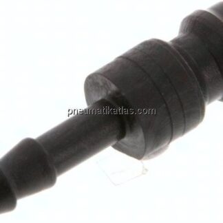 Kupplungsstecker (NW5) 4mm Schlauch, POM