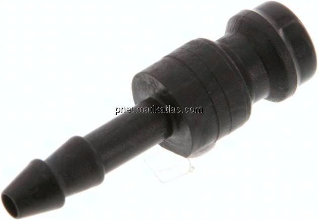 Kupplungsstecker (NW5) 4mm Schlauch, POM