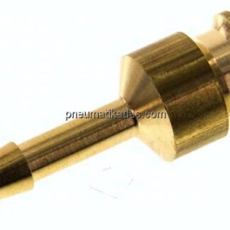 Kupplungsstecker (NW7,2) 4mm Schlauch, Messing