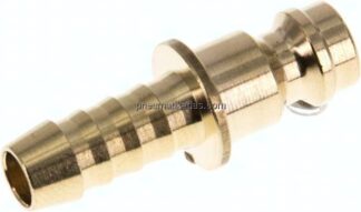Kupplungsstecker (NW5) 6 (1/4")mm Schlauch, Messing