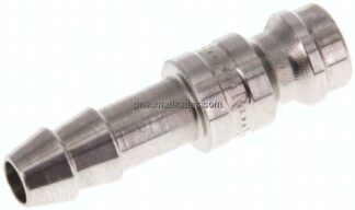 Kupplungsstecker (NW5) 6 (1/4")mm Schlauch, 1.4404