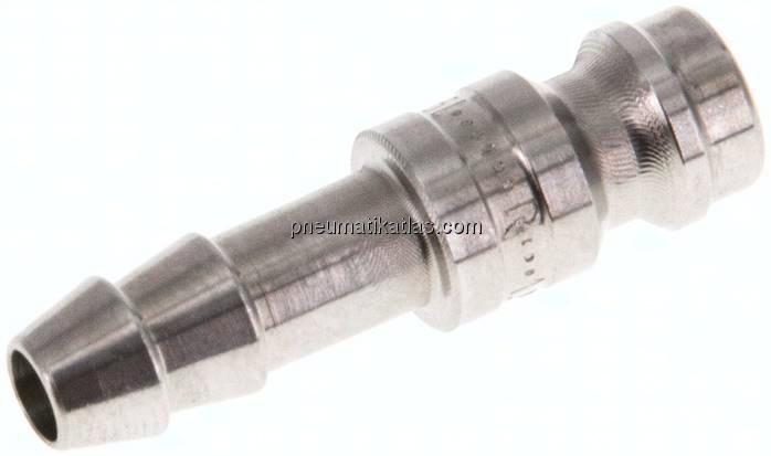 Kupplungsstecker (NW5) 6 (1/4")mm Schlauch, 1.4404