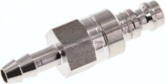 Kupplungsstecker (NW5) 6 (1/4")mm Schlauch, 1.4404