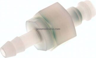 Kupplungsstecker (NW5) 6 (1/4")mm Schlauch, PVDF