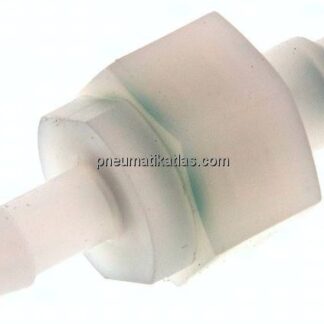 Kupplungsstecker (NW5) 6 (1/4")mm Schlauch, PVDF