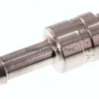 Kupplungsstecker (NW7,2) 6 (1/4")mm Schlauch, 1.4404