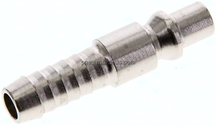 Kupplungsstecker (ARO/ORION) 8 (5/16")mm Schlauch, Stahl gehärtet & vernickelt