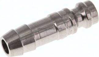 Kupplungsstecker (NW5) 8 (5/16")mm Schlauch, Edelstahl