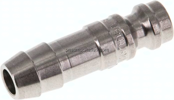 Kupplungsstecker (NW5) 8 (5/16")mm Schlauch, Edelstahl
