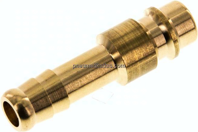 Kupplungsstecker (NW7,2) 8 (5/16")mm Schlauch, Messing