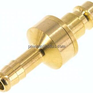 Kupplungsstecker (NW7,2) 8 (5/16")mm Schlauch, Messing