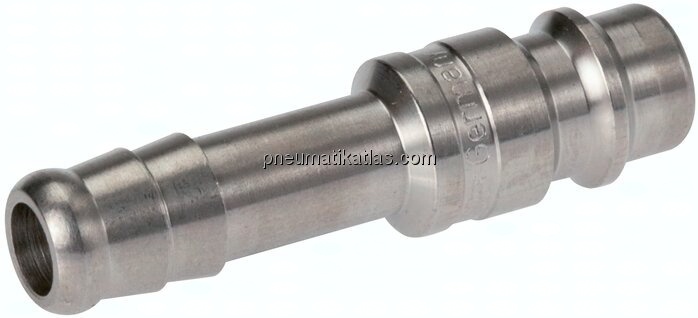 Kupplungsstecker (NW7,2) 9 (3/8")mm Schlauch, 1.4404