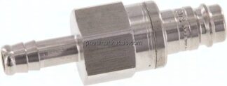 Kupplungsstecker (NW10) 9 (3/8")mm Schlauch, Edelstahl