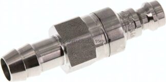 Kupplungsstecker (NW5) 9 (3/8")mm Schlauch, 1.4404