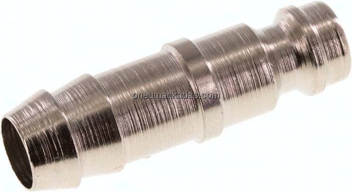 Kupplungsstecker (NW5) 9 (3/8")mm Schlauch, Stahl verzinkt