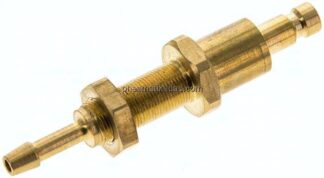 Schott-Kupplungsstecker (NW2,7) 3mm Schlauch, Messing