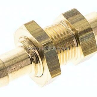 Schott-Kupplungsstecker (NW5) 8 (5/16")mm Schlauch, Messing