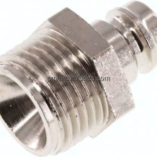 Temperierkupplungsstecker 13mm Zapfen,G 1/2"(AG)