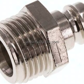 Temperierkupplungsstecker 13mm Zapfen,G 1/2"(AG)