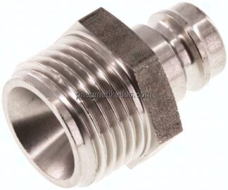 Temperierkupplungsstecker 13mm Zapfen,G 1/2"(AG)