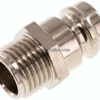 Temperierkupplungsstecker 13mm Zapfen,G 1/4"(AG)