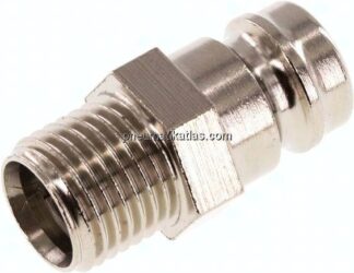 Temperierkupplungsstecker 13mm Zapfen,G 1/4"(AG)