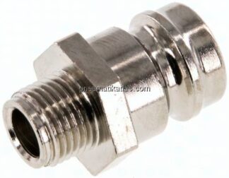 Temperierkupplungsstecker 13mm Zapfen,G 1/8"(AG)