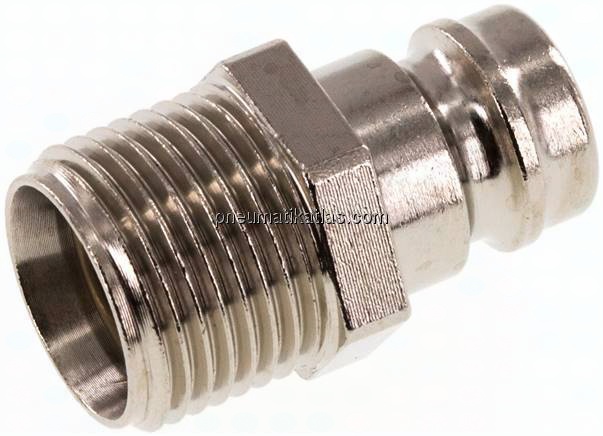 Temperierkupplungsstecker 13mm Zapfen,G 3/8"(AG)