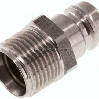 Temperierkupplungsstecker 13mm Zapfen,G 3/8"(AG)