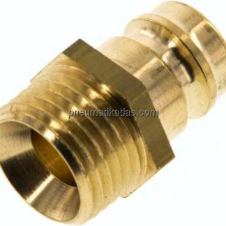 Temperierkupplungsstecker 13mm Zapfen,M 16x1,5(AG)